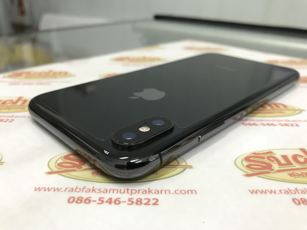 iPhone X 256GB สีดำ สุขภาพแบต93% สภาพสวย95% ศูนย์ไทย ไม่แพง15,200บาท